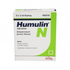 Humulin N 100IU (Cart) Eli Lilly